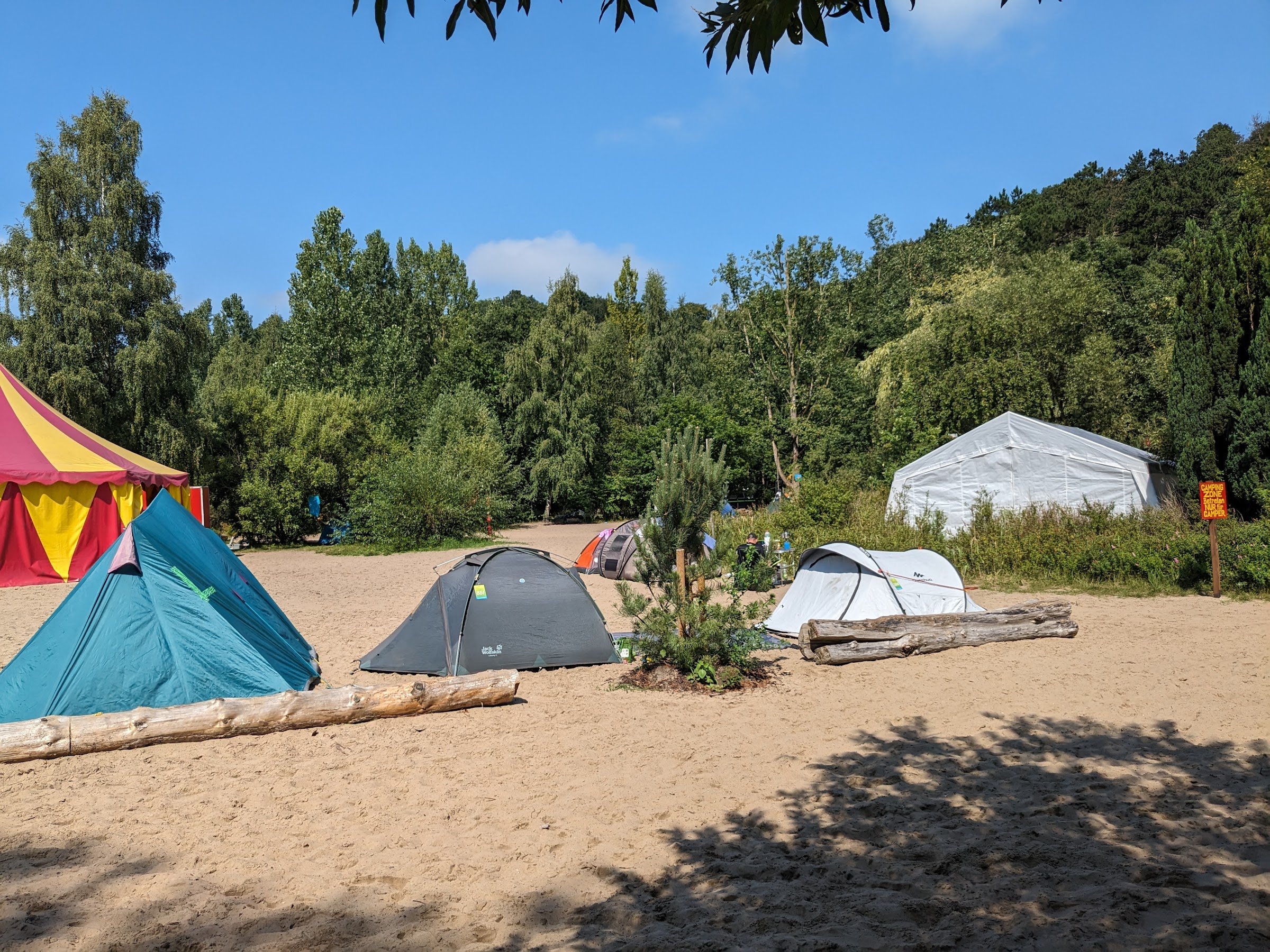 ElbeCamp Camping (Elbe river beach pitches)